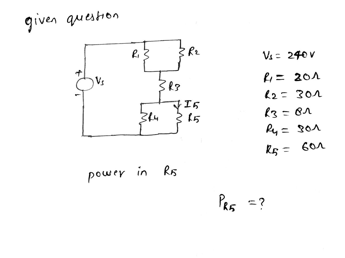 Electrical Engineering homework question answer, step 1, image 1