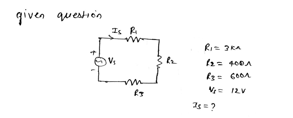 Electrical Engineering homework question answer, step 1, image 1