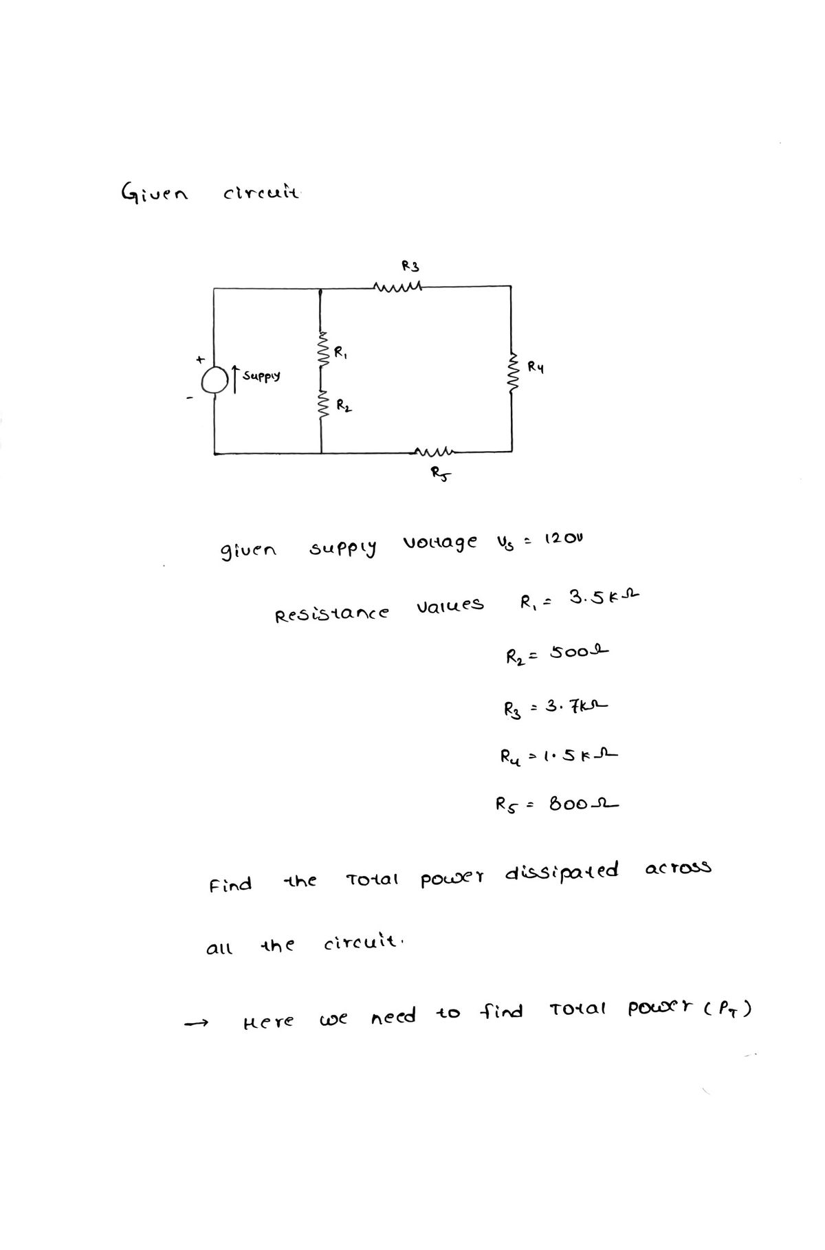 Electrical Engineering homework question answer, step 1, image 1