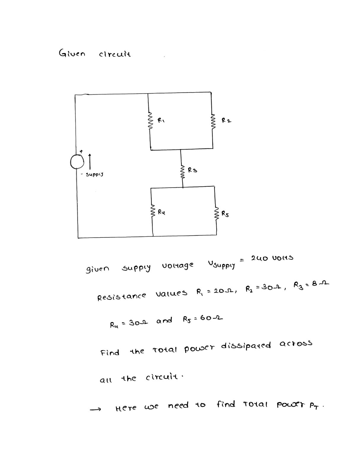 Electrical Engineering homework question answer, step 1, image 1