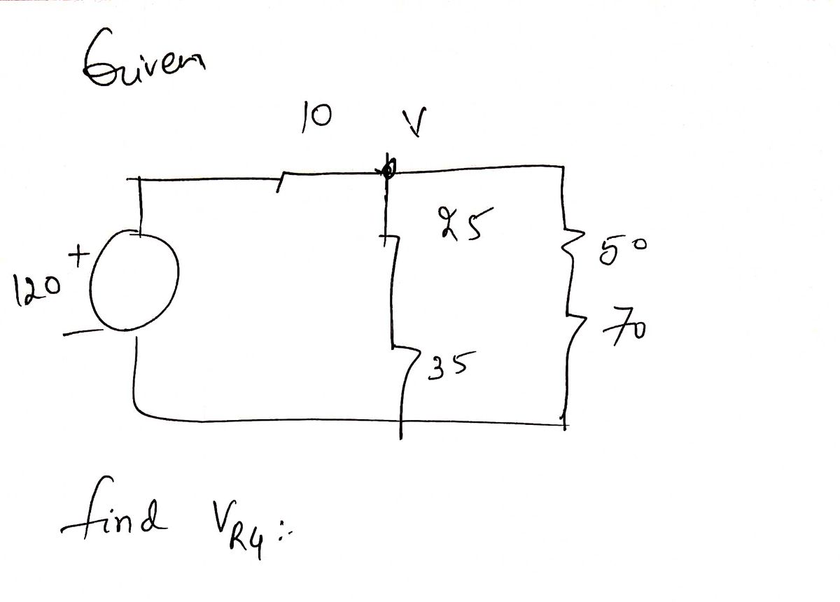 Electrical Engineering homework question answer, step 1, image 1