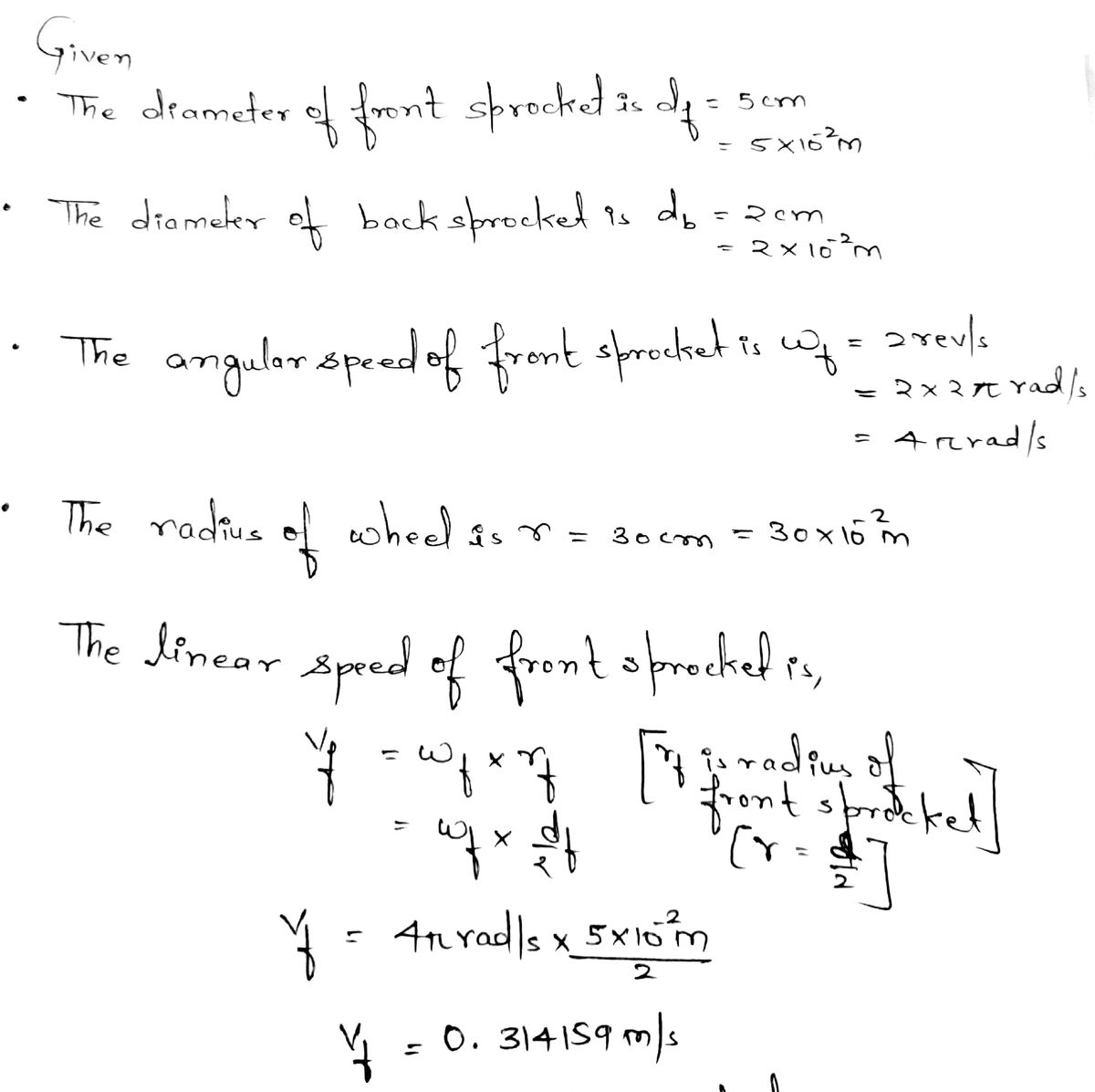 Physics homework question answer, step 1, image 1