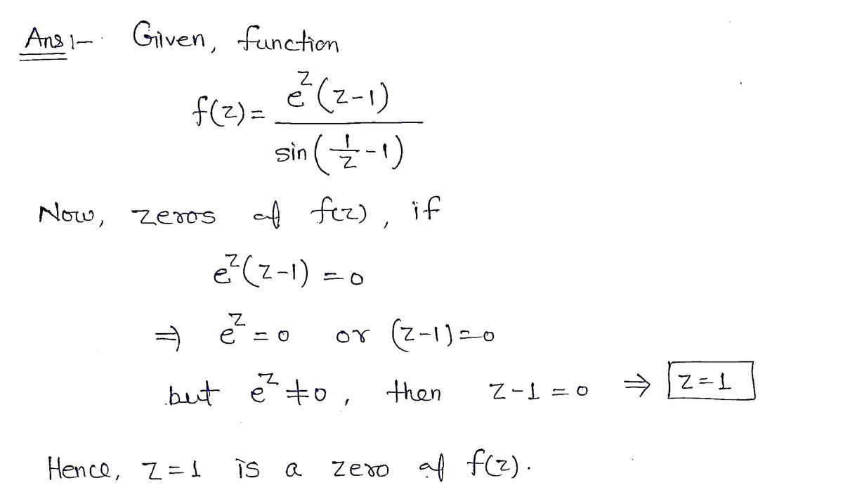 Advanced Math homework question answer, step 1, image 1