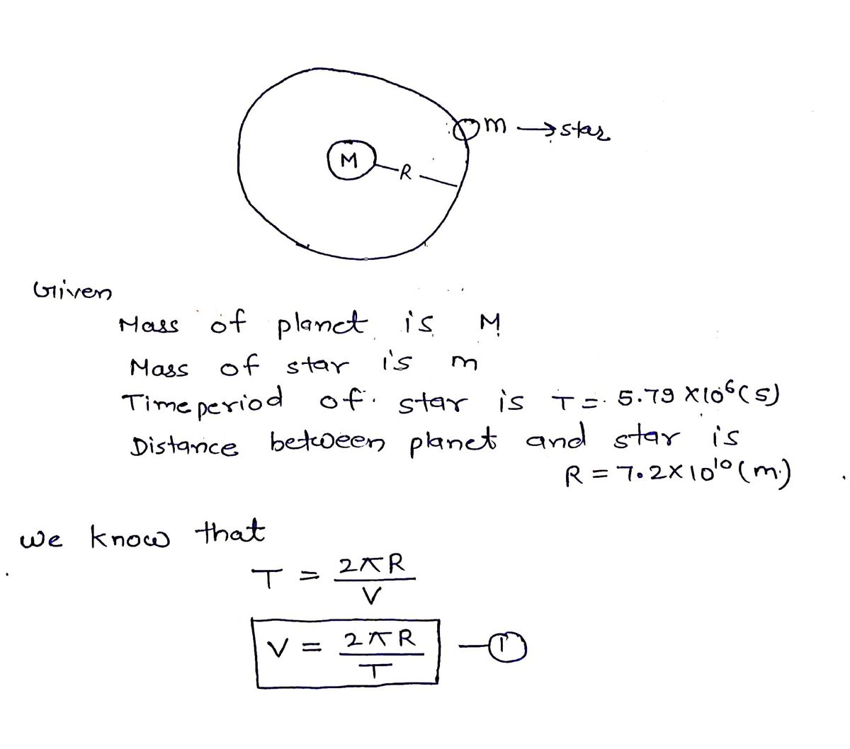 Physics homework question answer, step 1, image 1