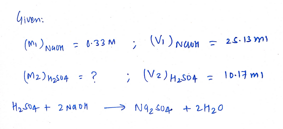 Chemistry homework question answer, step 1, image 1