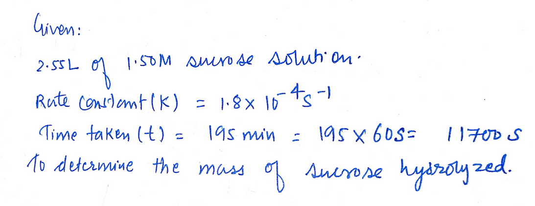 Chemistry homework question answer, step 1, image 1