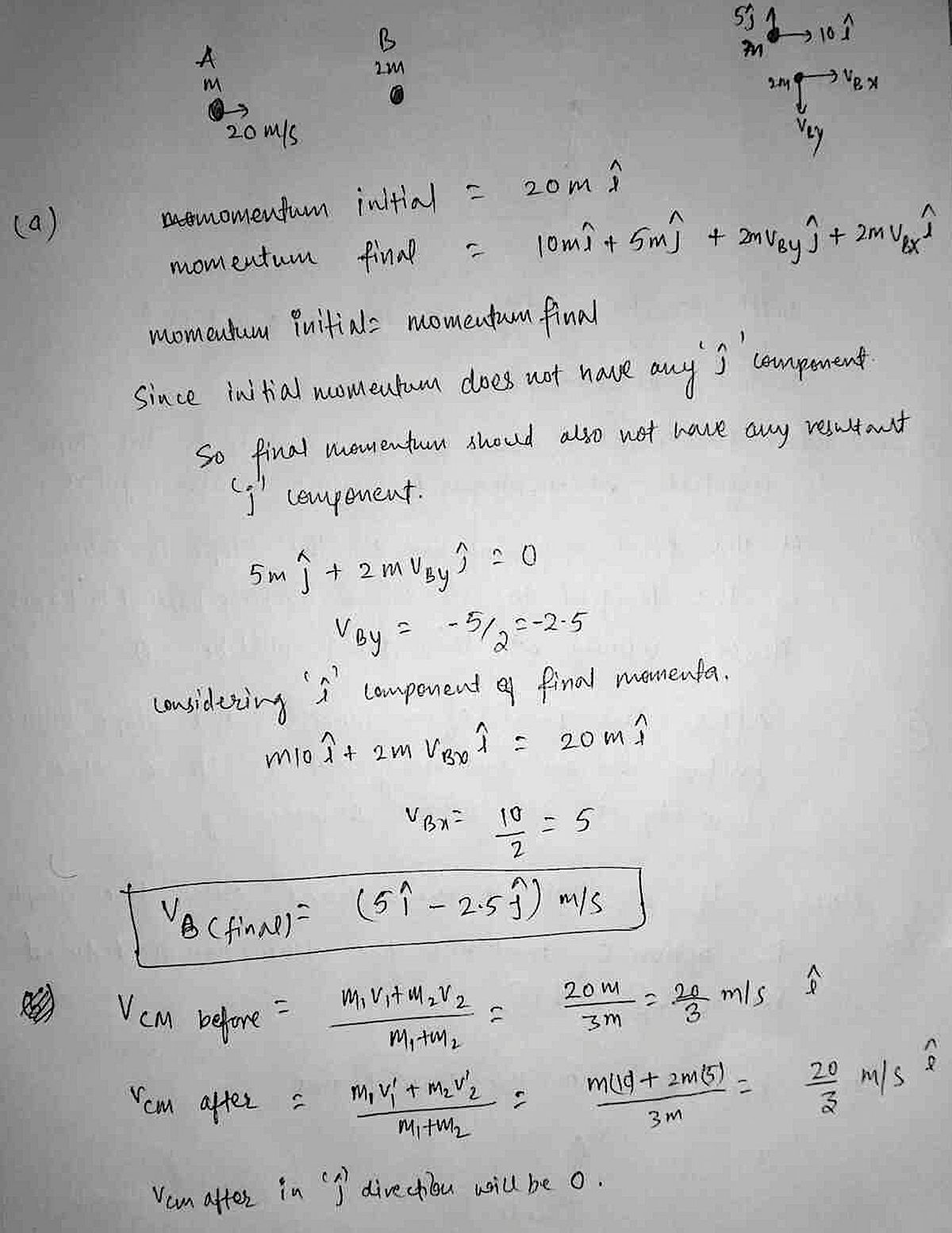 Physics homework question answer, step 1, image 1