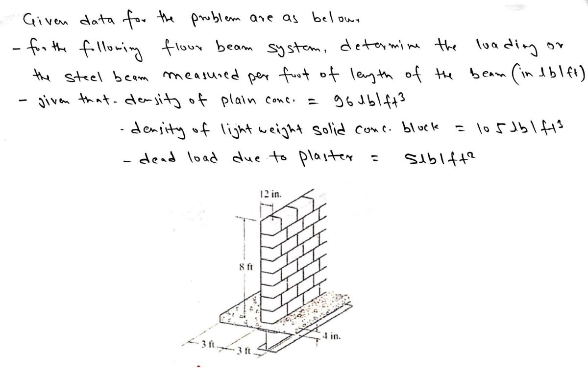 Civil Engineering homework question answer, step 1, image 1