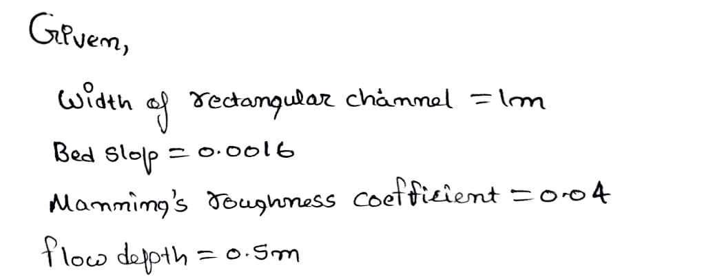 Civil Engineering homework question answer, step 1, image 1