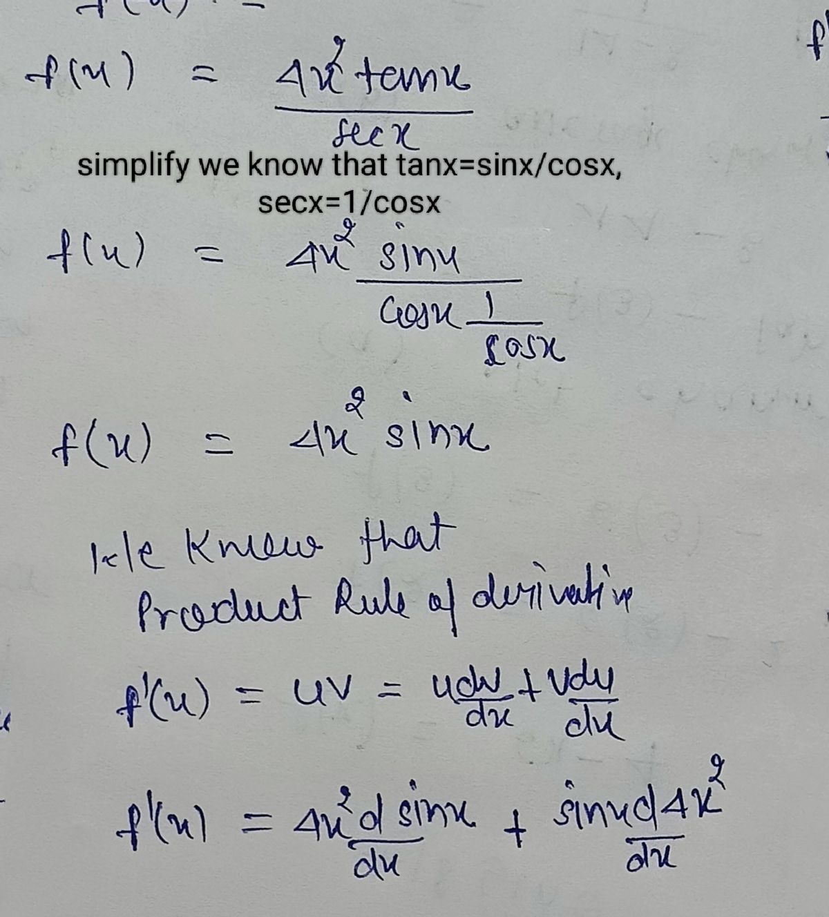 Calculus homework question answer, step 1, image 1