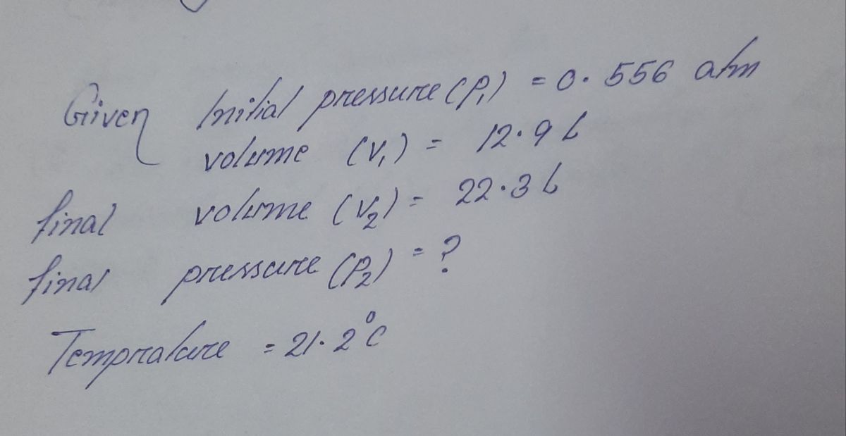 Chemistry homework question answer, step 1, image 1