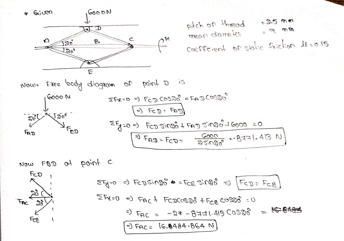 Mechanical Engineering homework question answer, step 1, image 1