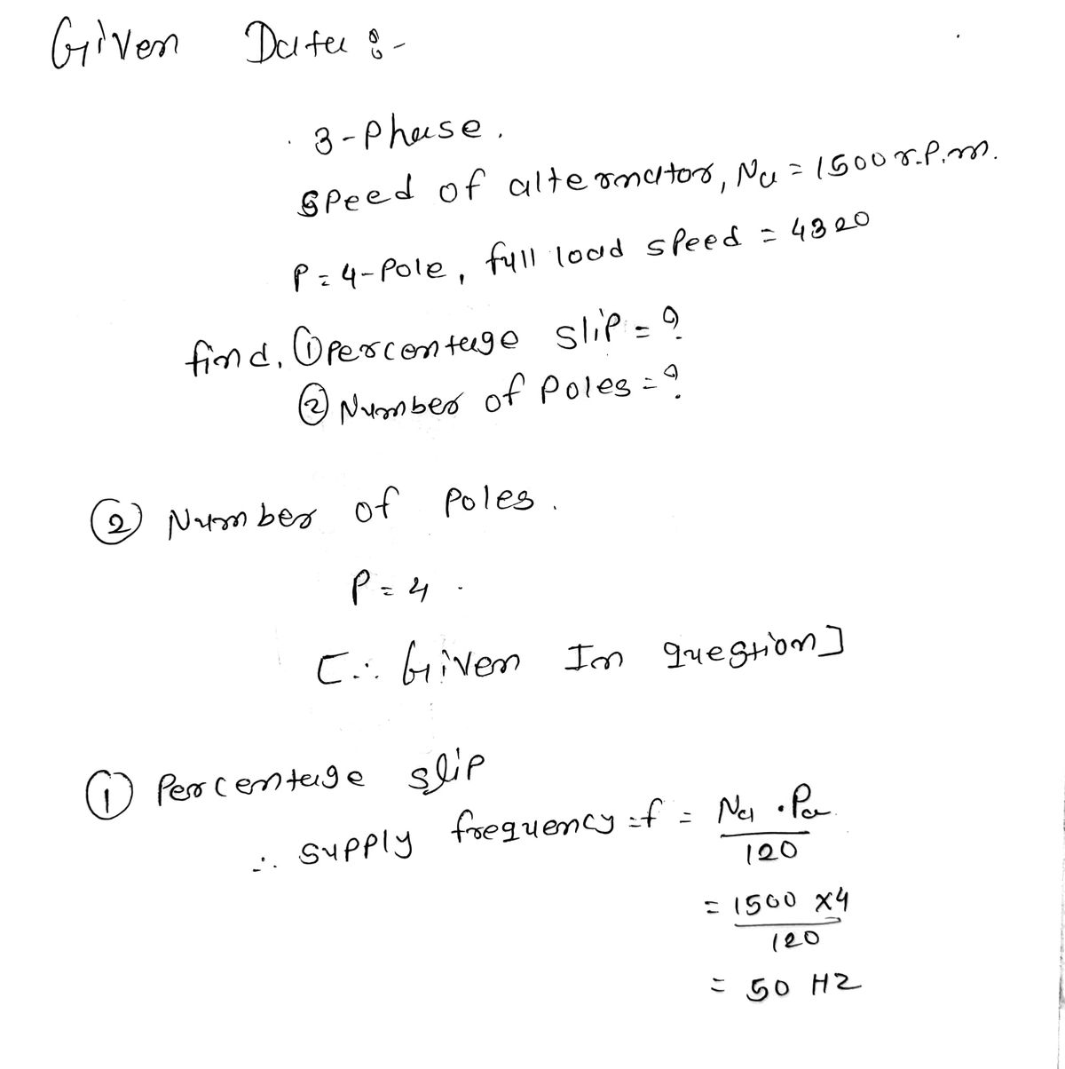 Electrical Engineering homework question answer, step 1, image 1