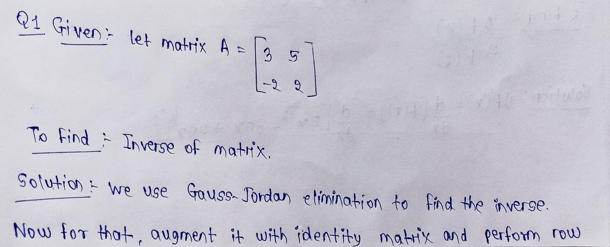 Advanced Math homework question answer, step 1, image 1