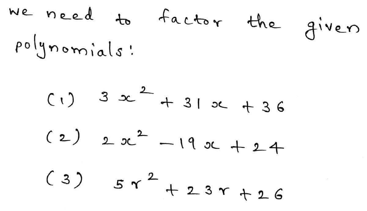 Algebra homework question answer, step 1, image 1