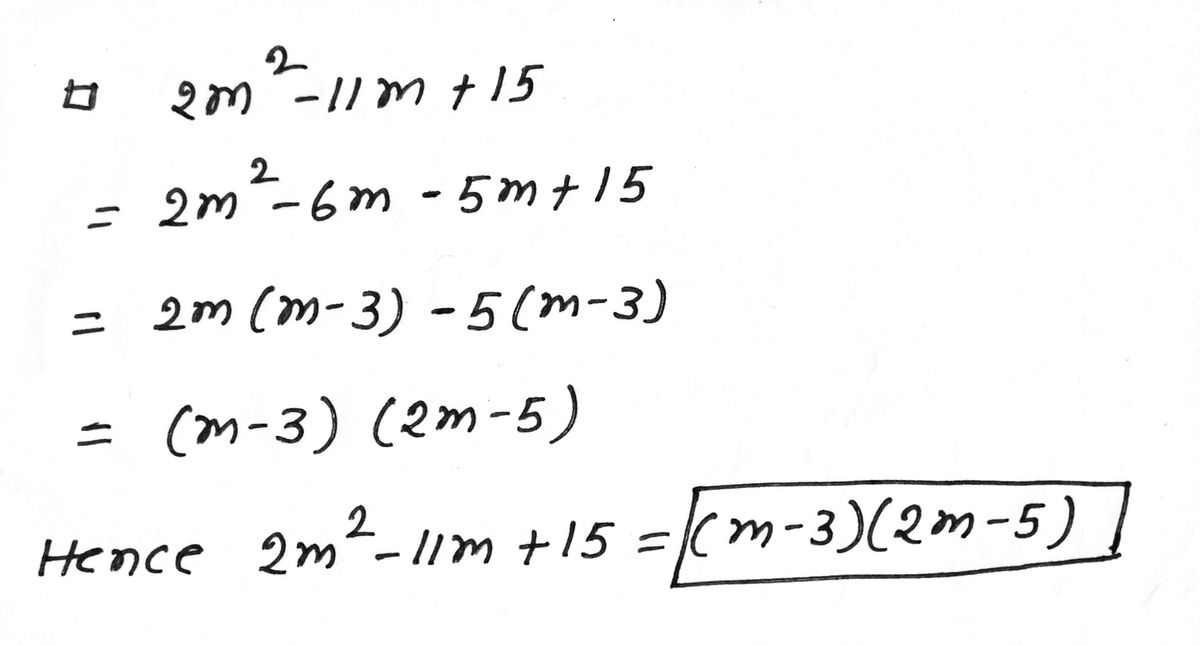 Algebra homework question answer, step 1, image 1