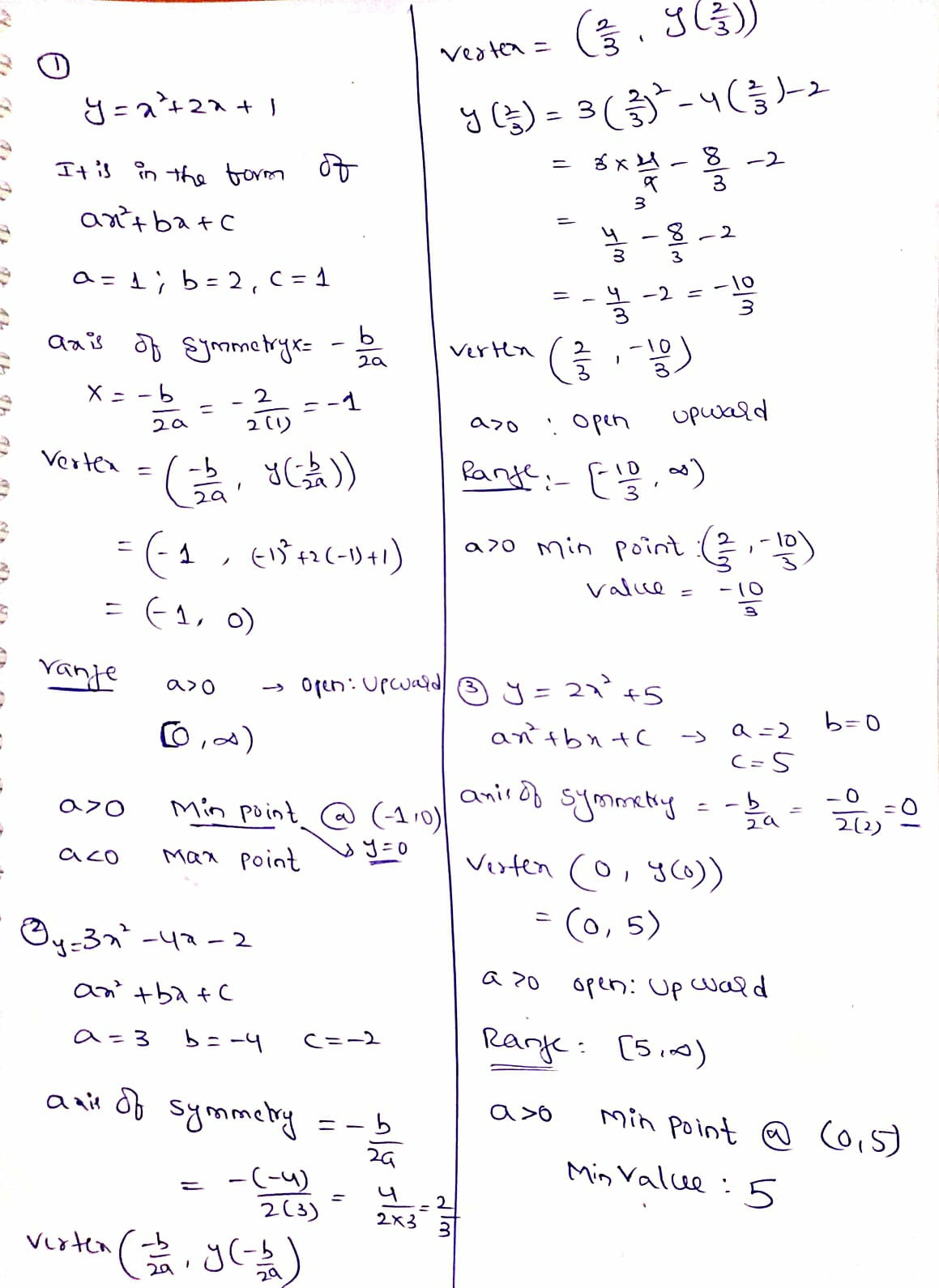 Algebra homework question answer, step 1, image 1