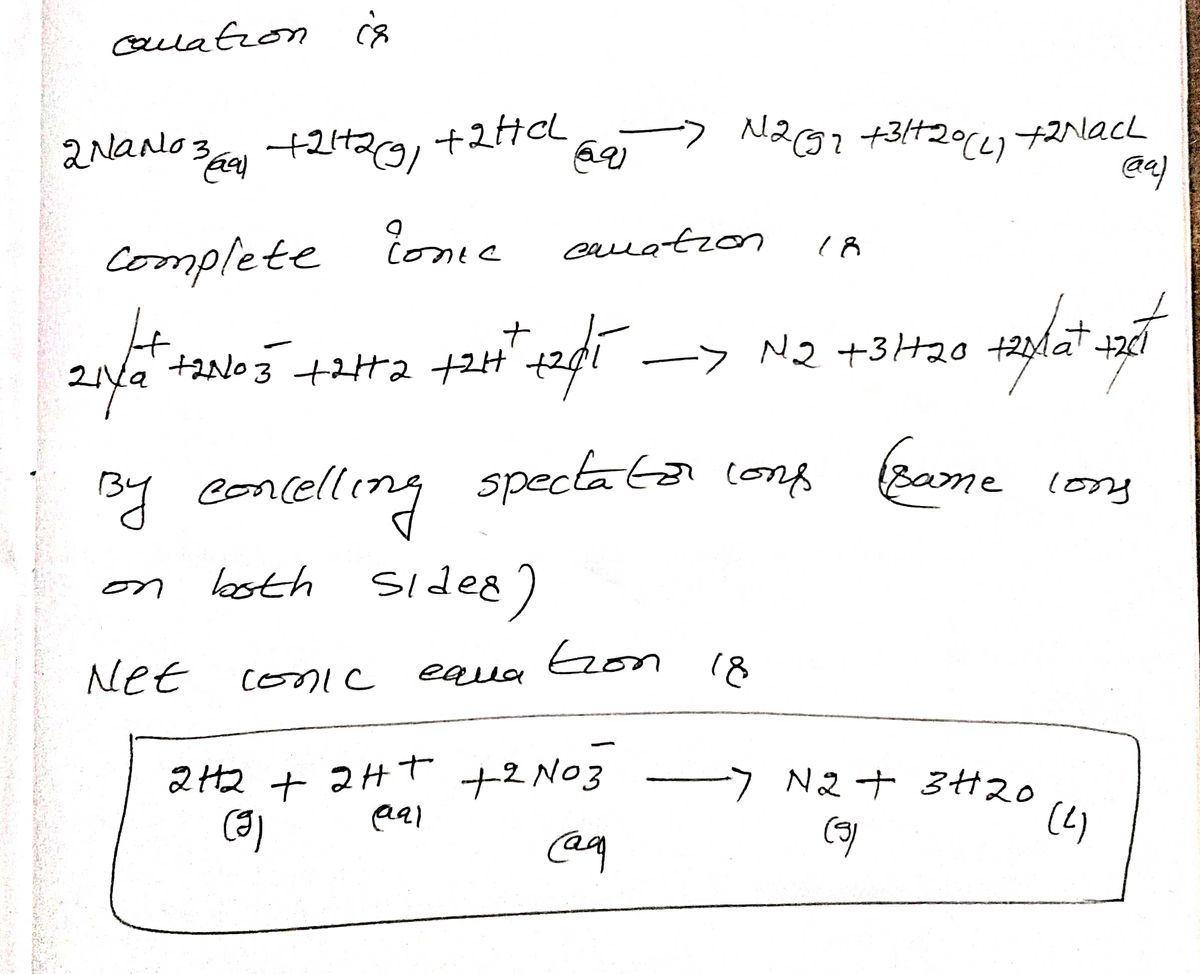 Chemistry homework question answer, step 1, image 1