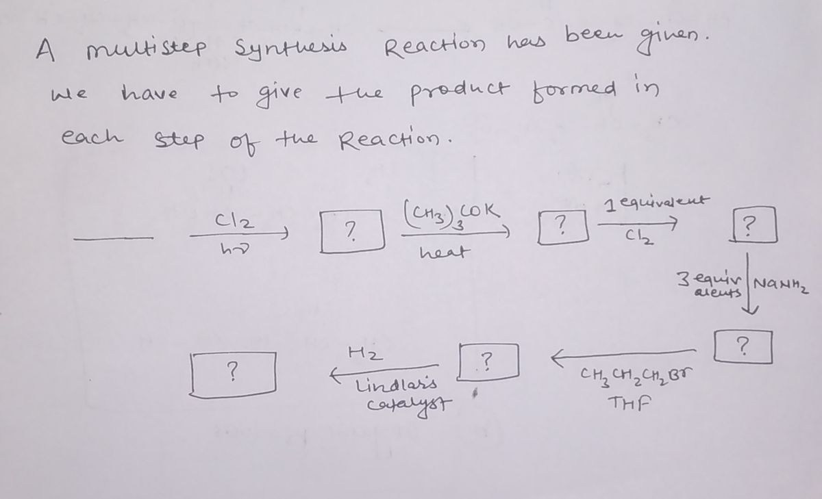 Chemistry homework question answer, step 1, image 1