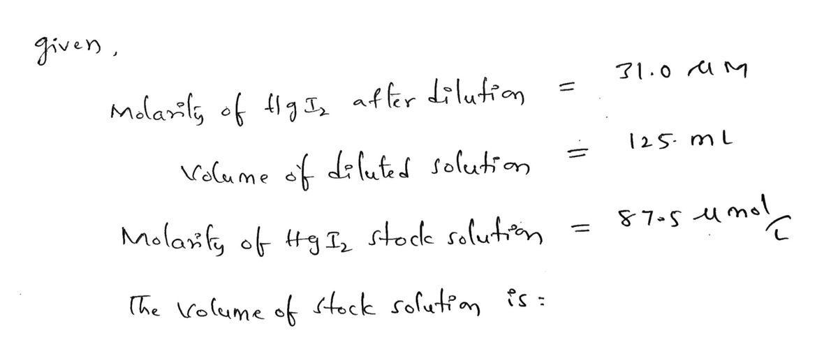 Chemistry homework question answer, step 1, image 1