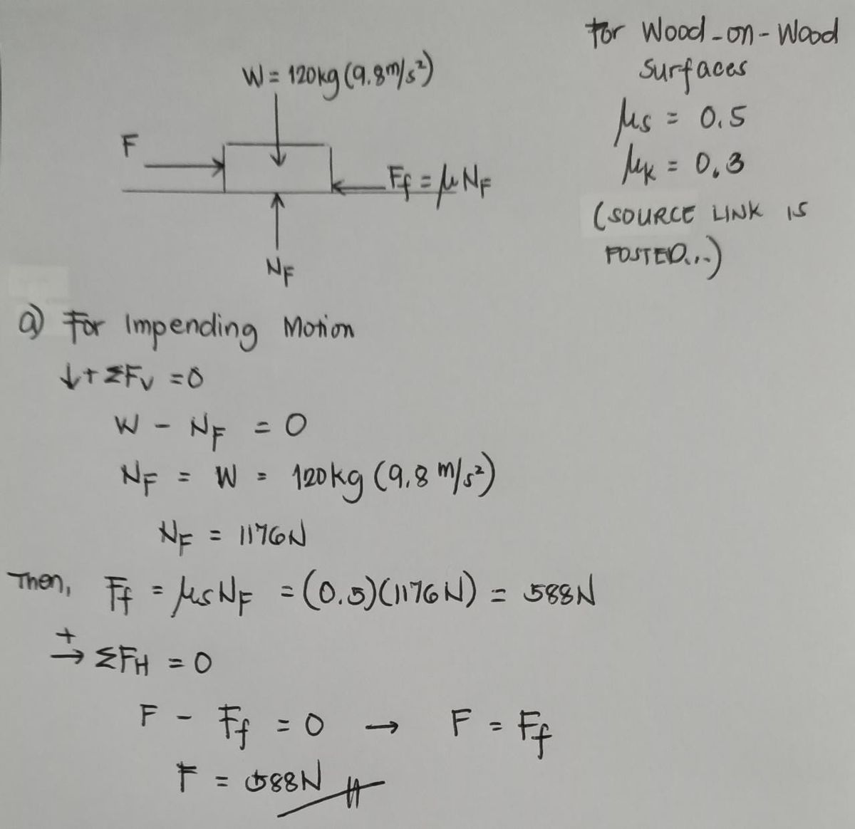 Physics homework question answer, step 1, image 1