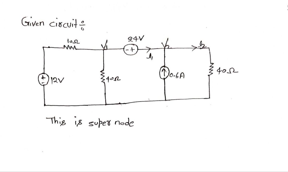 Electrical Engineering homework question answer, step 1, image 1