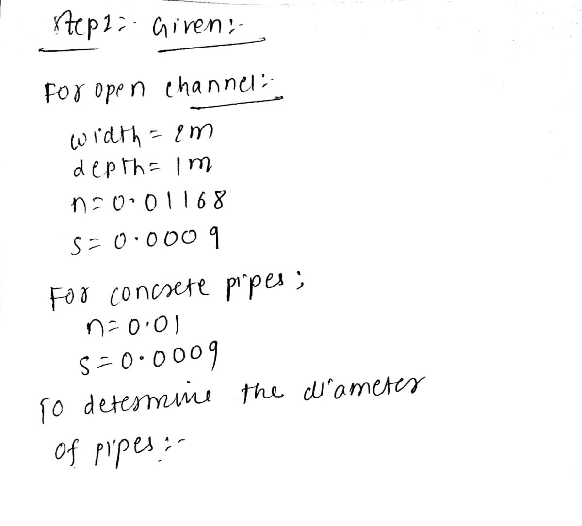 Civil Engineering homework question answer, step 1, image 1