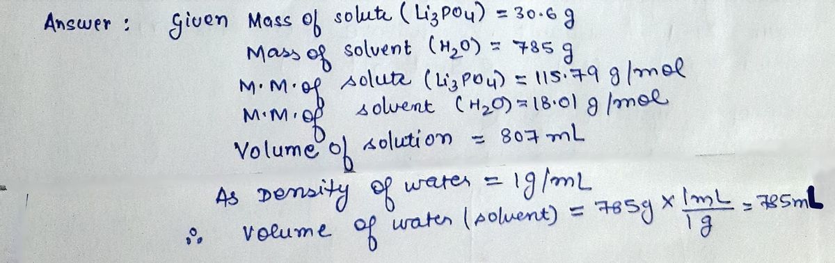 Chemistry homework question answer, step 1, image 1