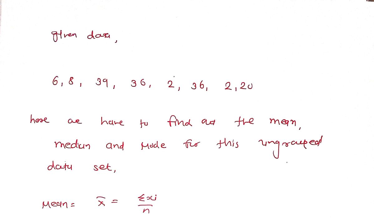 Statistics homework question answer, step 1, image 1