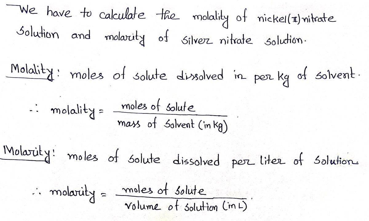 Chemistry homework question answer, step 1, image 1