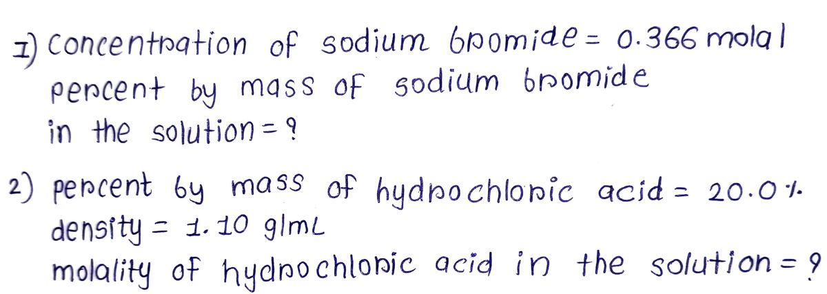 Chemistry homework question answer, step 1, image 1