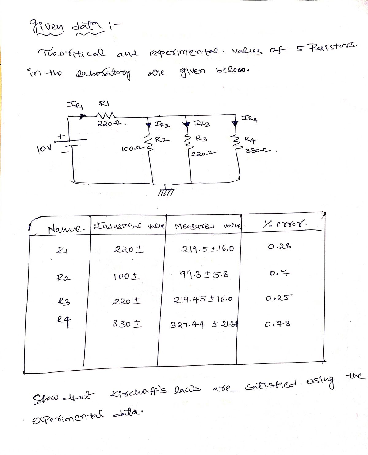 Electrical Engineering homework question answer, step 1, image 1