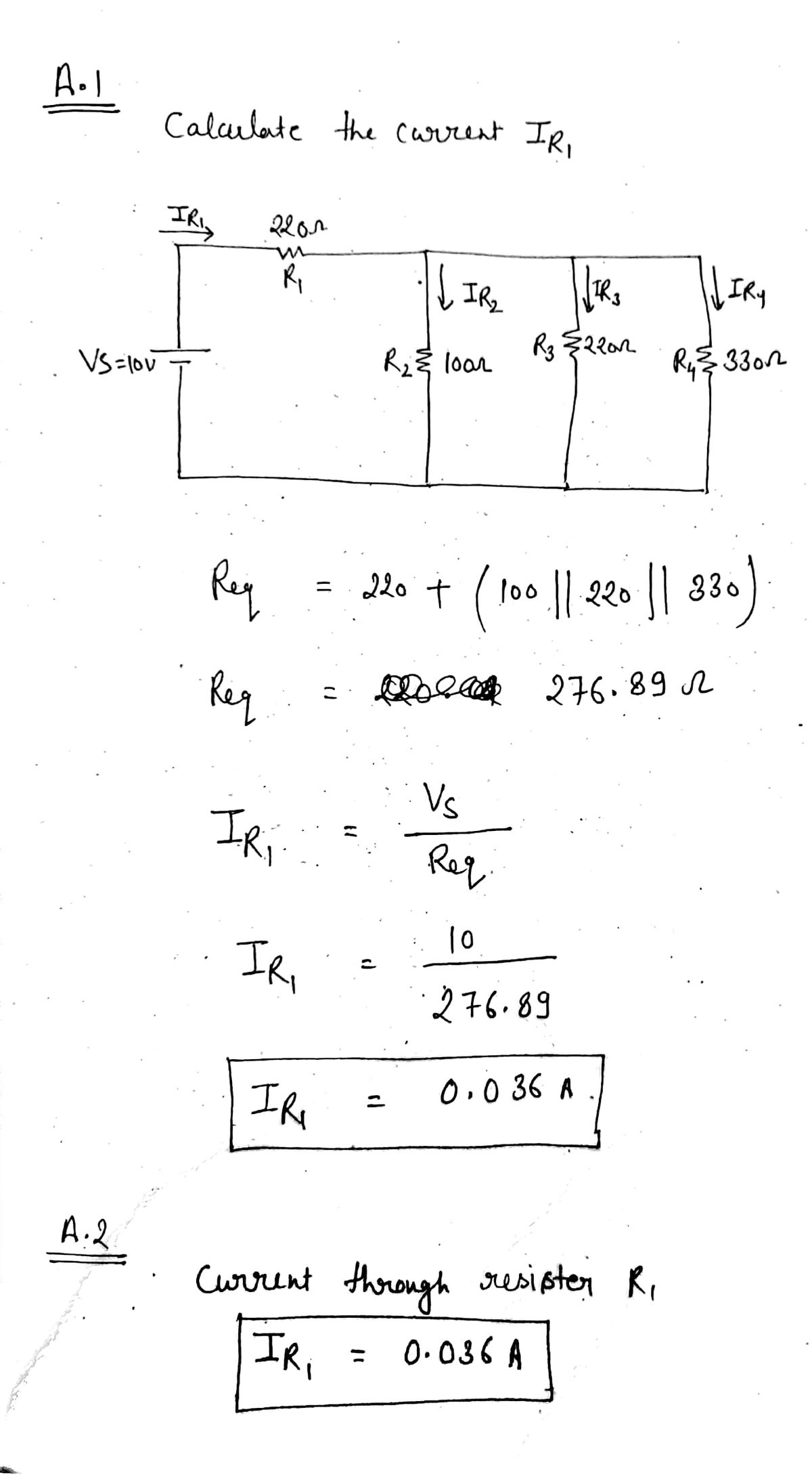 Electrical Engineering homework question answer, step 1, image 1