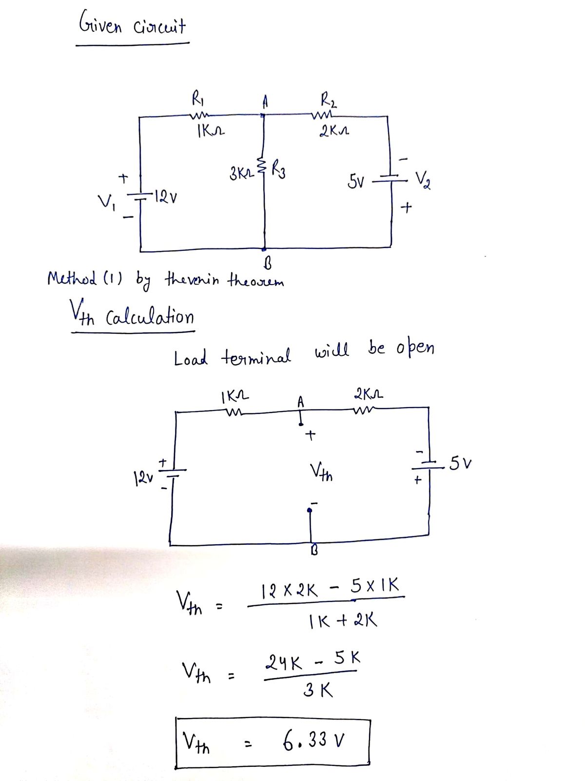 Electrical Engineering homework question answer, step 1, image 1