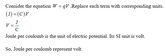 Answered What unit is represented by (a) joule… bartleby