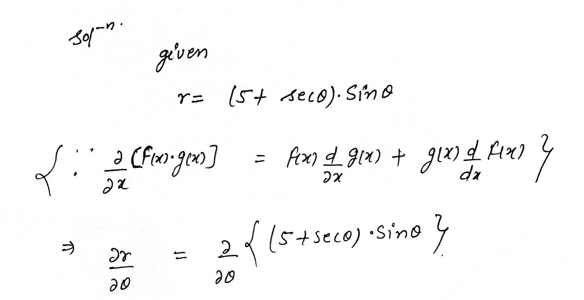 Calculus homework question answer, step 1, image 1