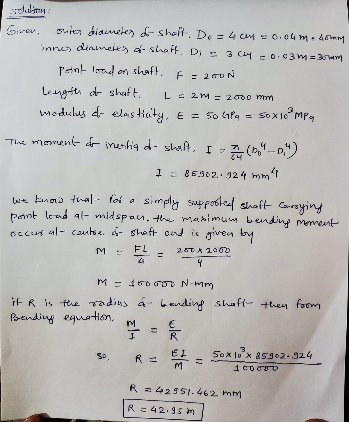 Mechanical Engineering homework question answer, step 1, image 1