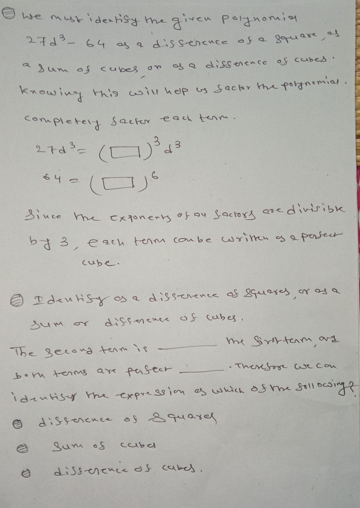 Algebra homework question answer, step 1, image 1