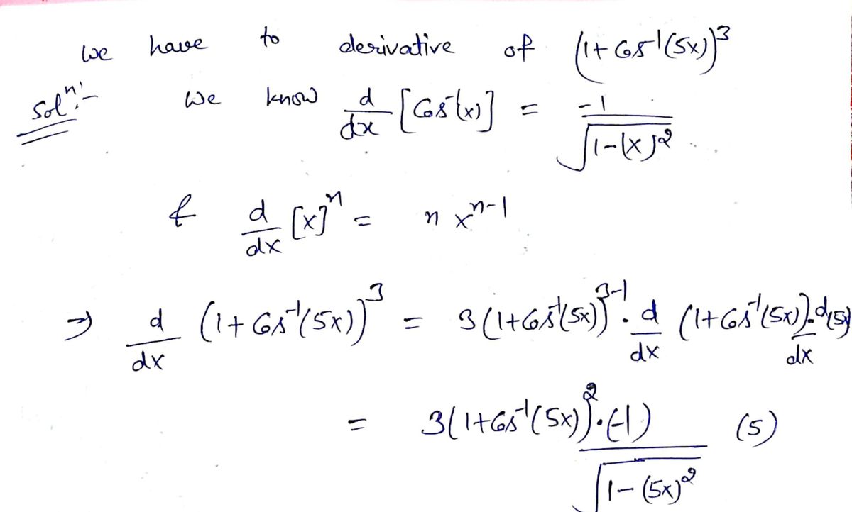 Calculus homework question answer, step 1, image 1