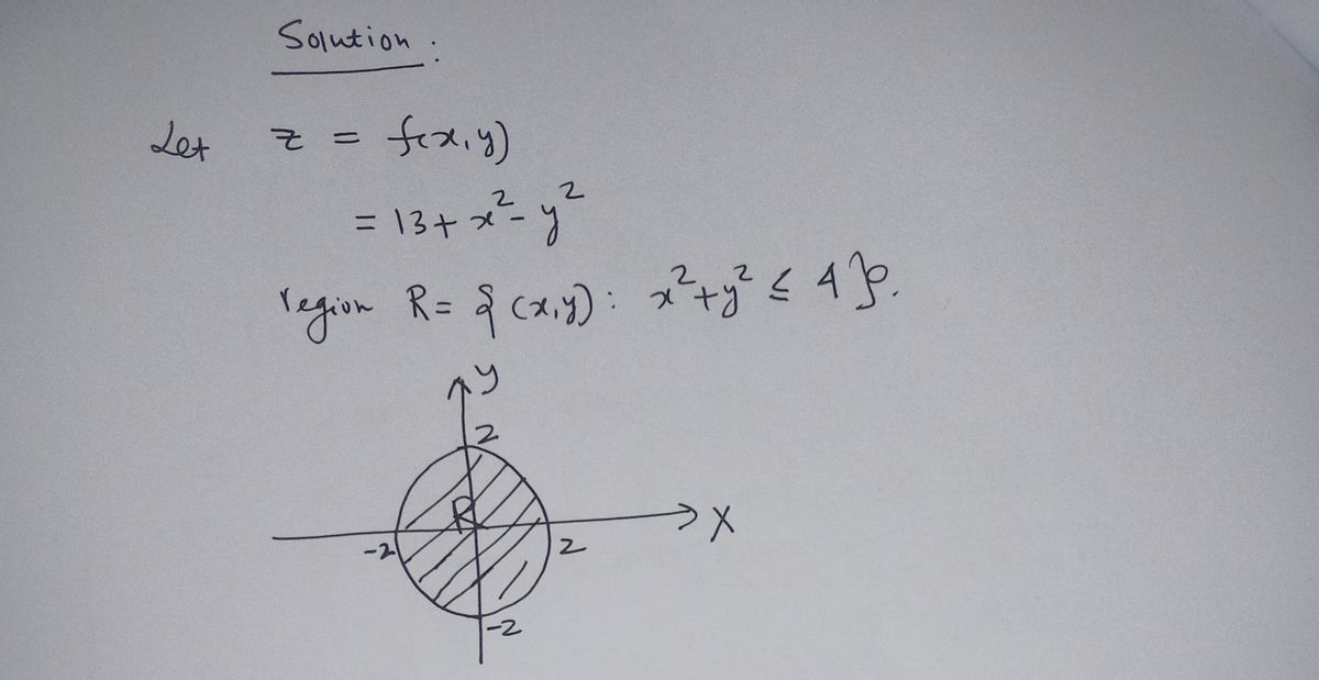 Advanced Math homework question answer, step 1, image 1