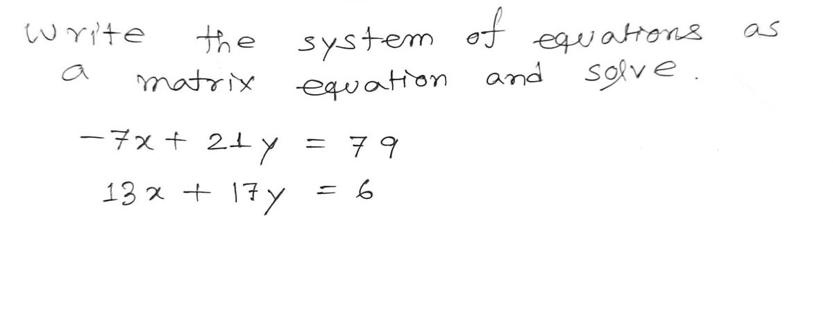 Algebra homework question answer, step 1, image 1