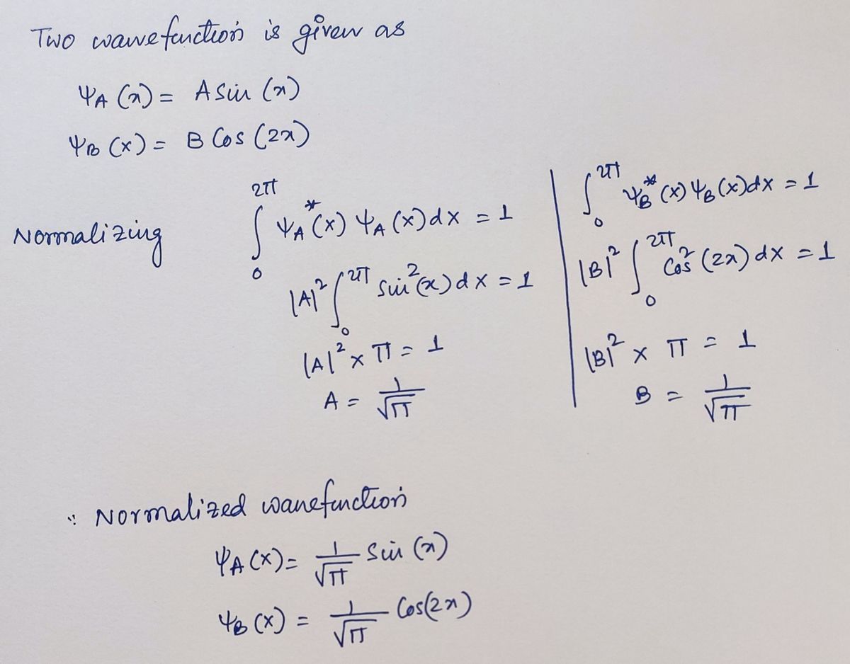 Advanced Physics homework question answer, step 1, image 1