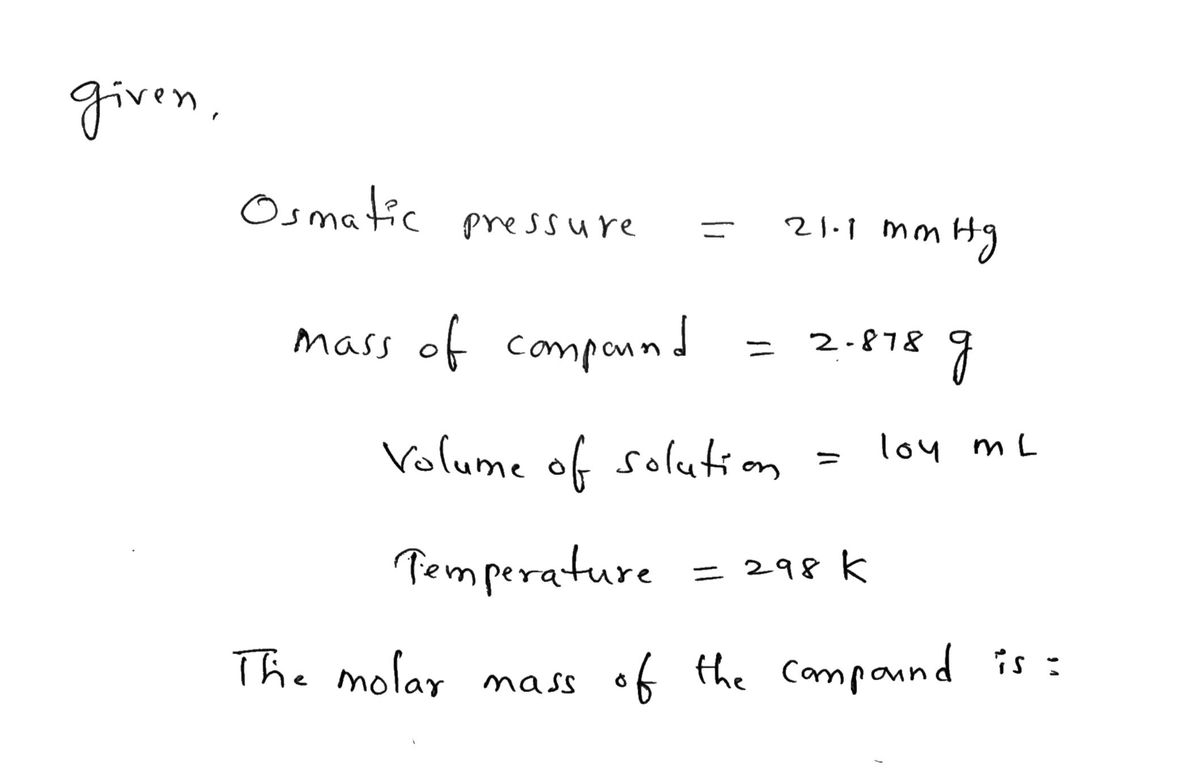 Chemistry homework question answer, step 1, image 1