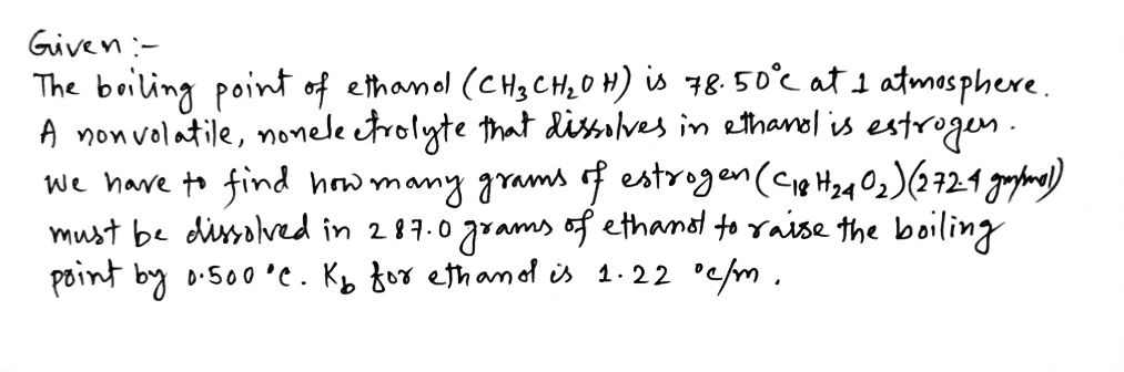 Chemistry homework question answer, step 1, image 1