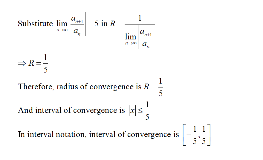 Answered: 2) Find The Radius Of Convergence And… | Bartleby