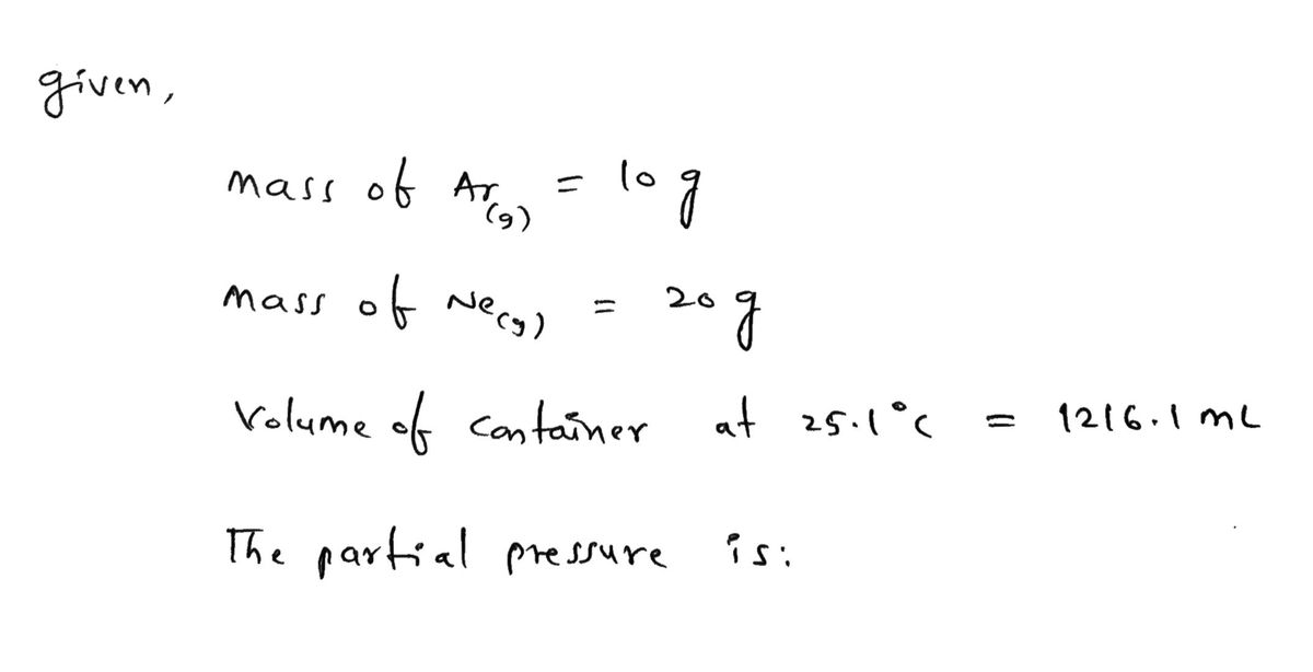 Chemistry homework question answer, step 1, image 1