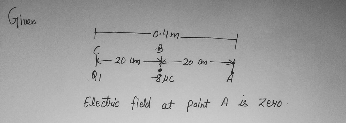 Physics homework question answer, step 1, image 1