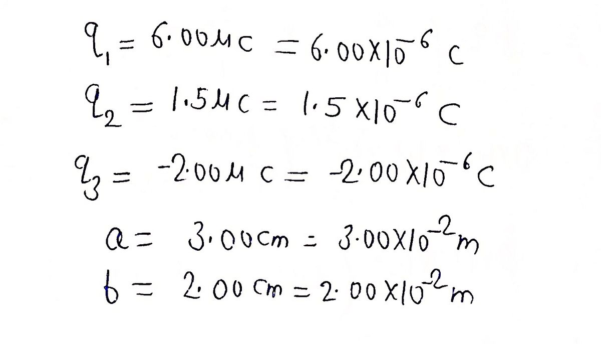 Physics homework question answer, step 1, image 1