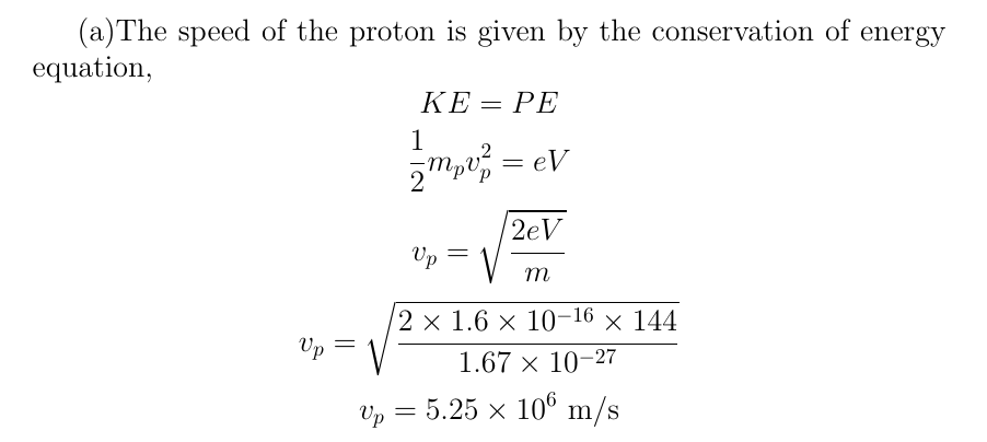 answered-a-calculate-the-speed-of-a-proton-bartleby