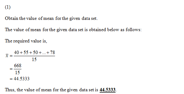 Statistics homework question answer, step 1, image 1